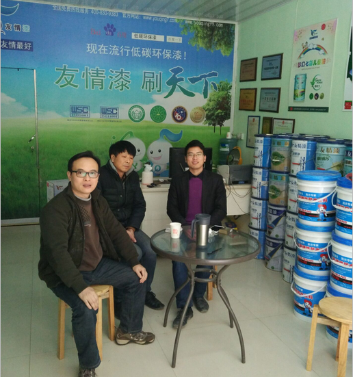 友情漆主動走訪客戶 促進(jìn)優(yōu)質(zhì)服務(wù)