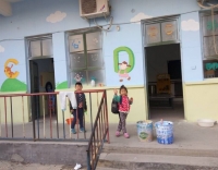 親近環保，為愛上色---友情漆為銀定莊幼兒園刷新墻面