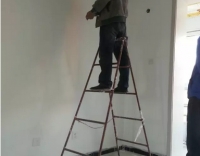 保定新民局友情漆裝修現場