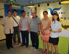 河南客戶到訪友情漆 河南客戶到訪友情漆